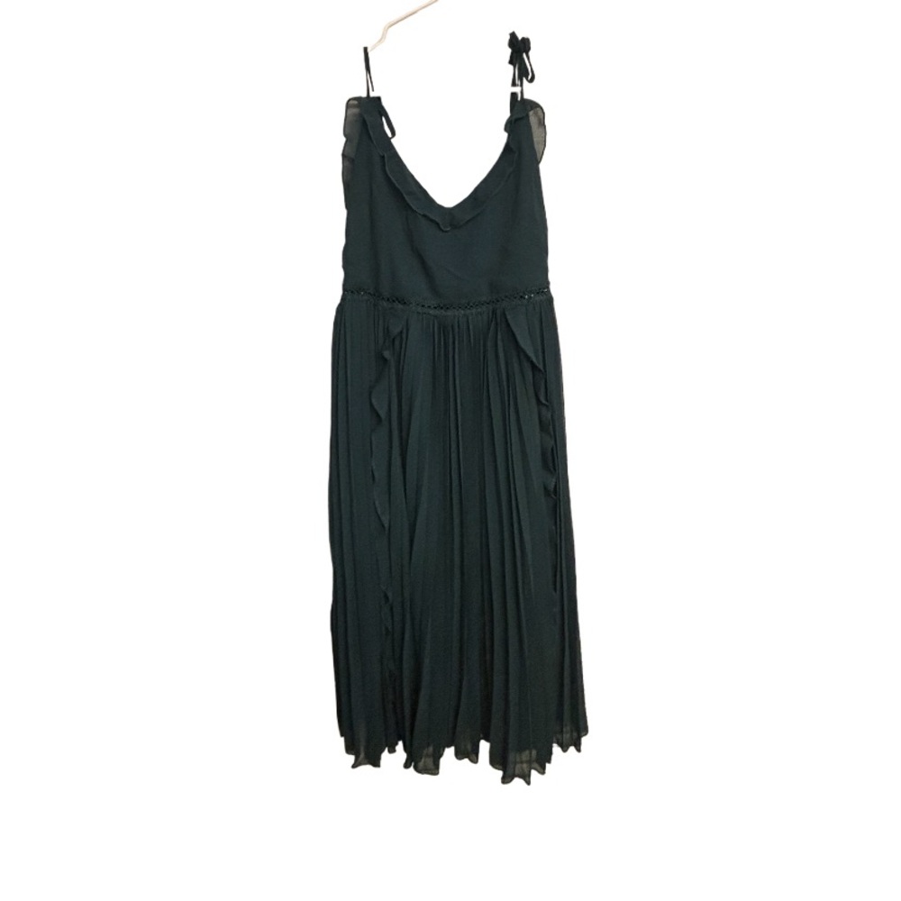 Lulu's Teal Midi Dress - Picture 3 of 6